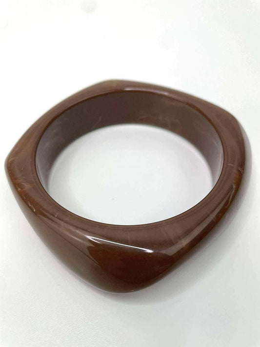 Chunky Bangle - Toffee