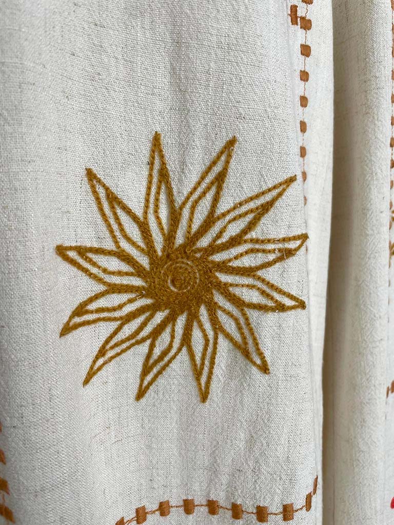 Starfish & Flower Stitched Palazzos