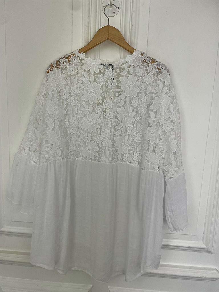 Garden Lace Boho Blouse