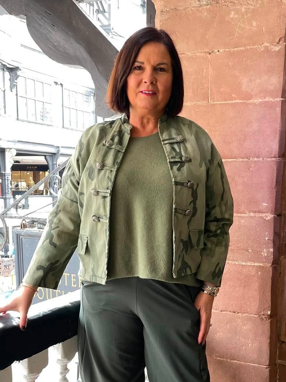 Camo Military Jacket