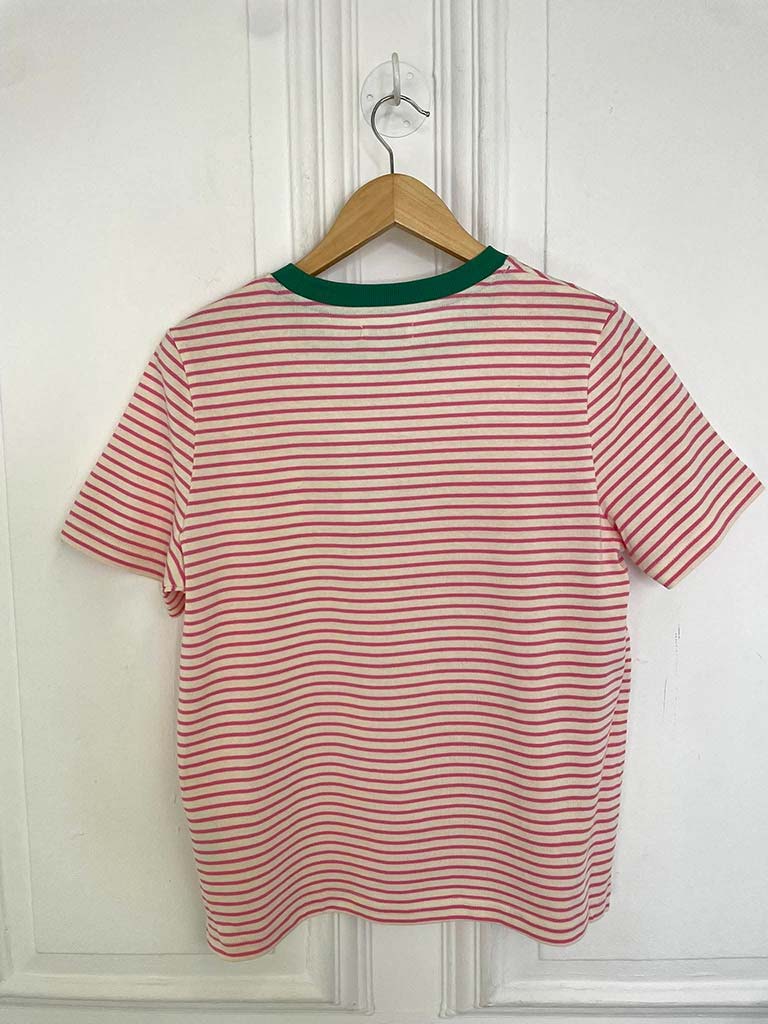 Stripe Cotton Tee - Clover & Candyfloss