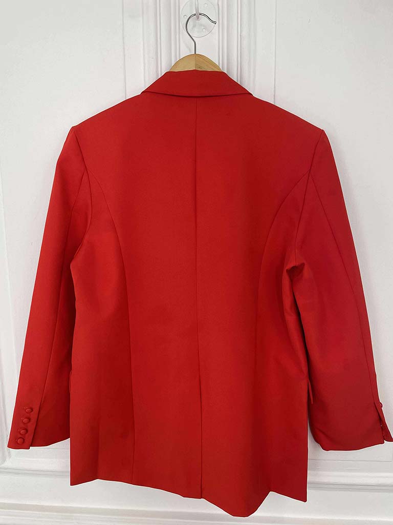 Malissa J Classic Blazer - Blood Orange