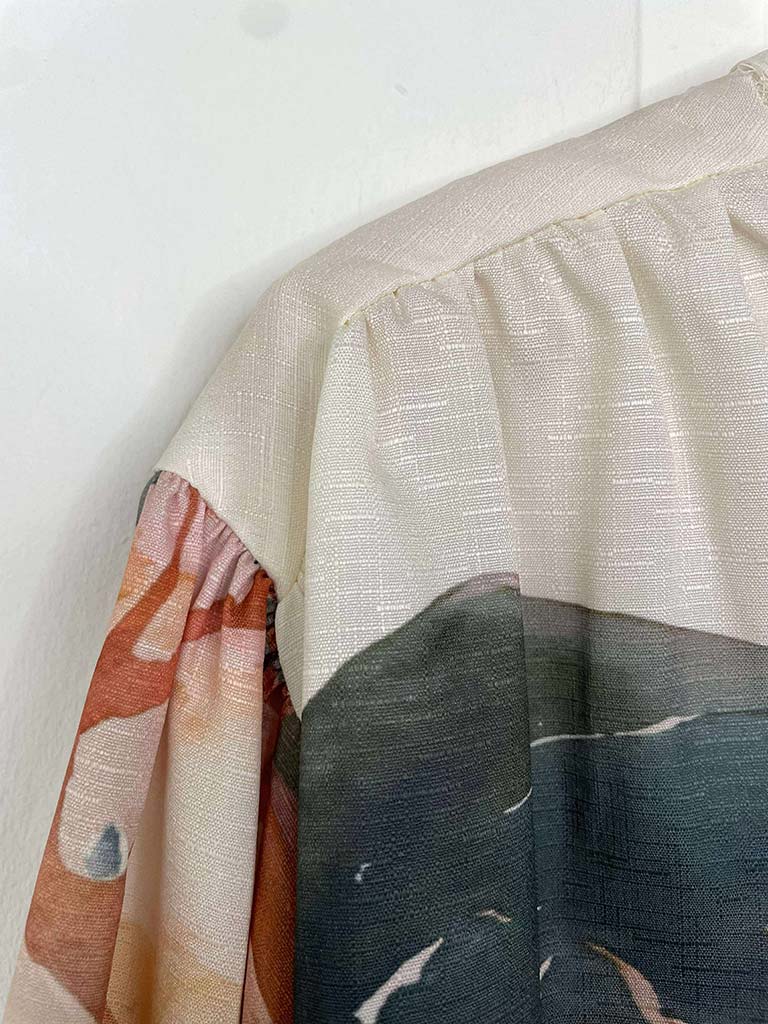 Positano Smock Blouse - Ivory