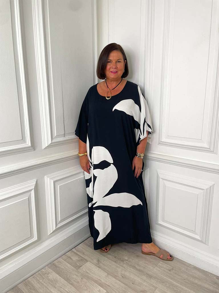 Statement Floral Tunic Dress