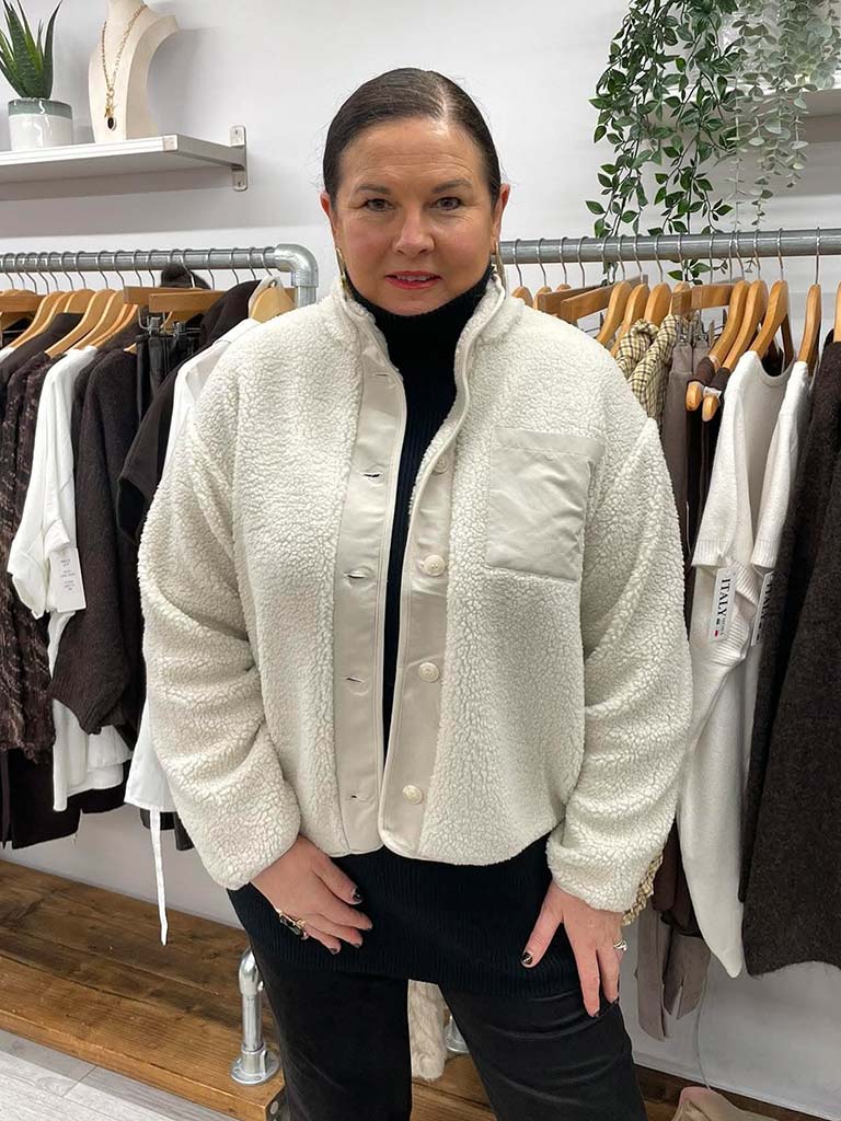 Soya Concept Onyx Jacket - Ecru