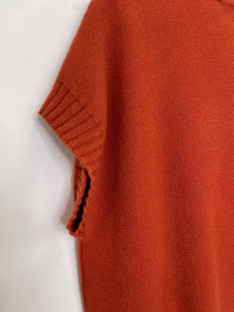Tank Knit - Burnt Orange