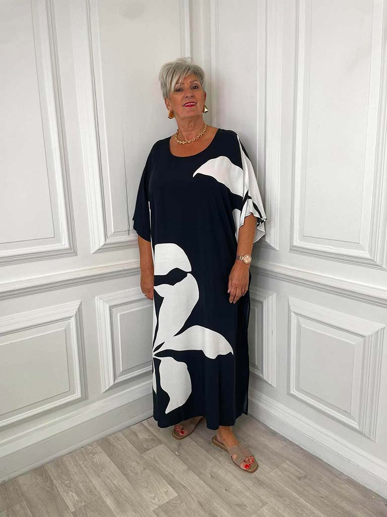 Statement Floral Tunic Dress