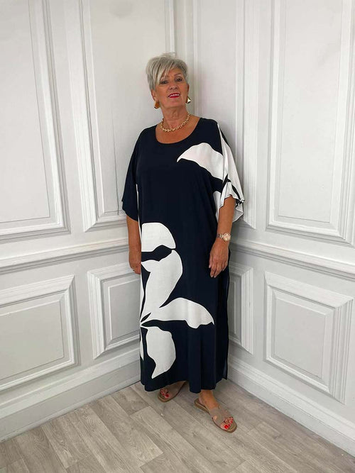 Statement Floral Tunic Dress