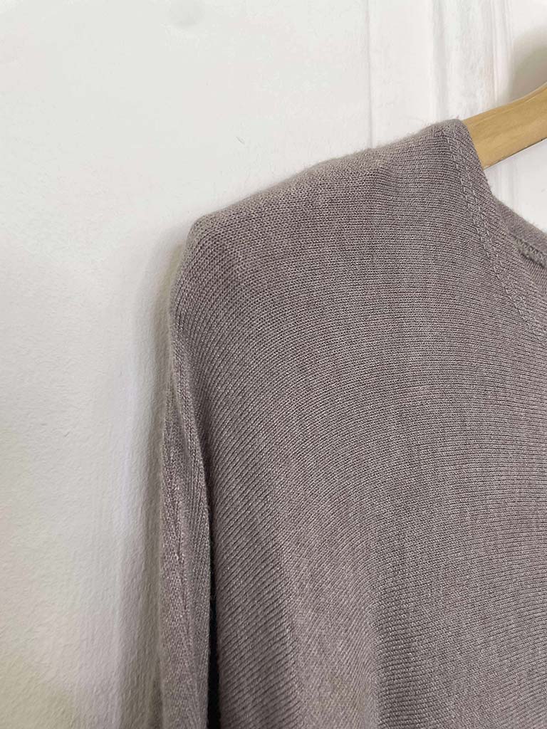 Boxy Supersoft Knit - Latte