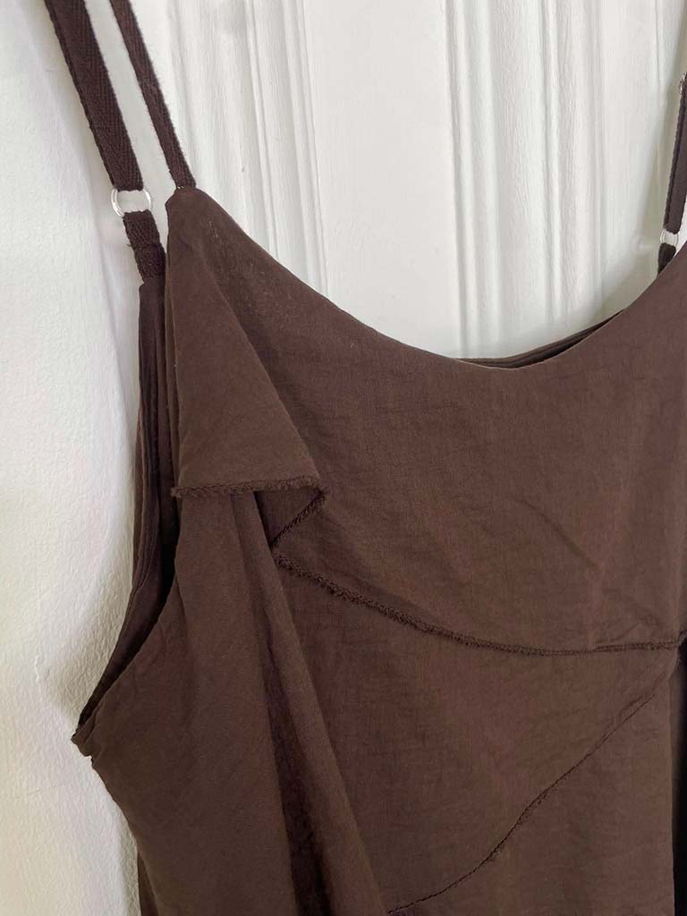 Layered Cami Top - Chocolate