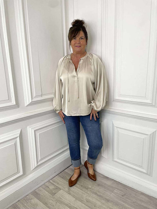 Eb&Ive Ivy Blouse - Clay