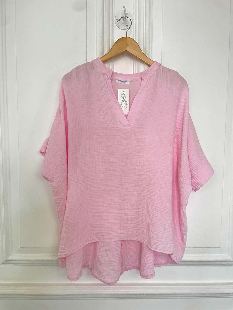 Cloud Cotton Artist Top - Petal