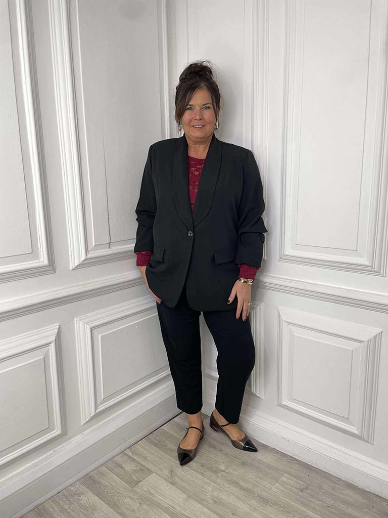 Lace Layering Top - Ruby