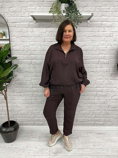 Soya Concept Charissa Jacket - Chocolate