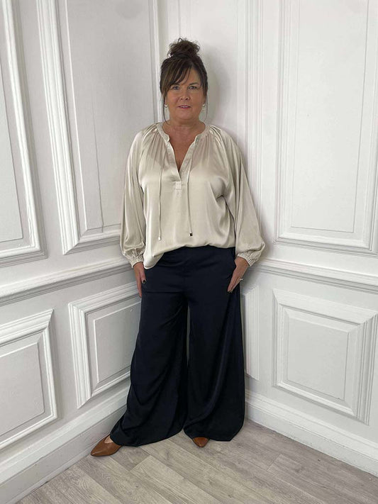 Eb&Ive Elsie Palazzos - Black