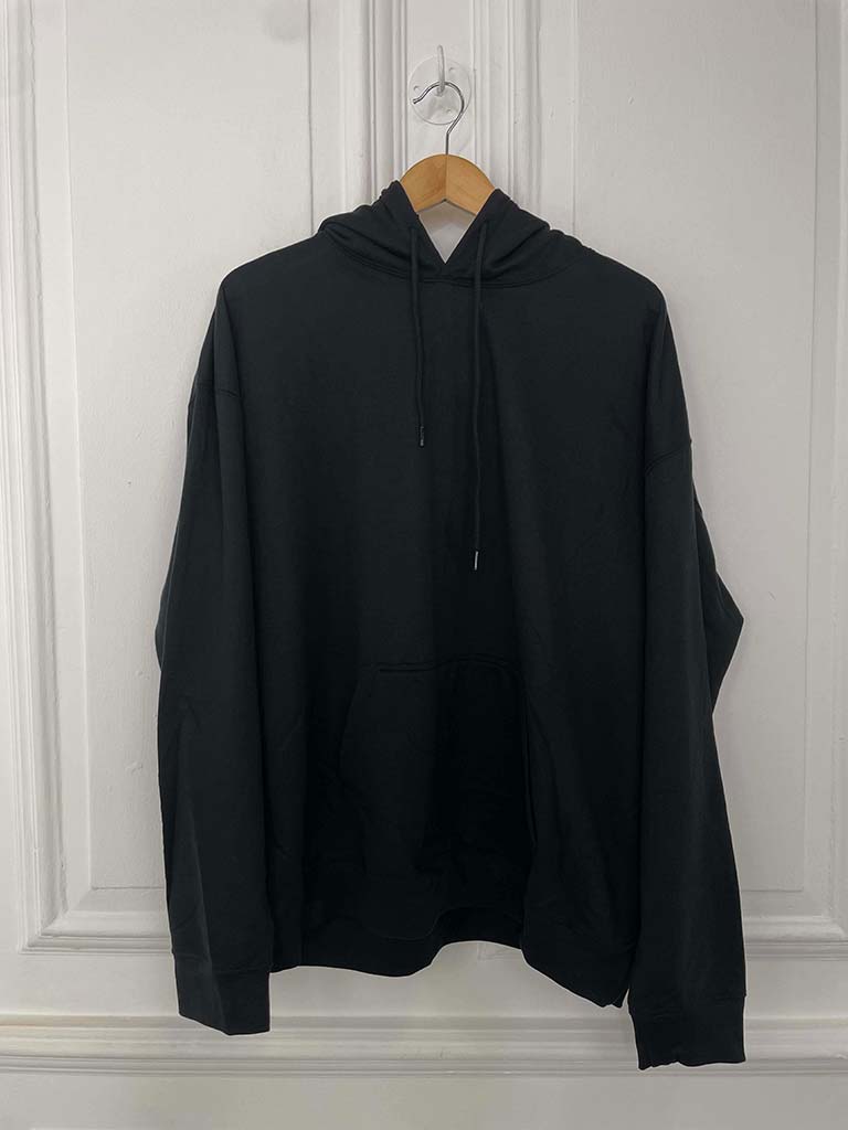 Slouchy Classic Hoodie - Black