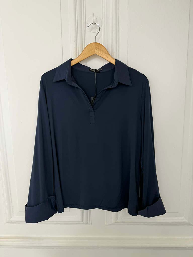 Basic Layering Shirt - Navy