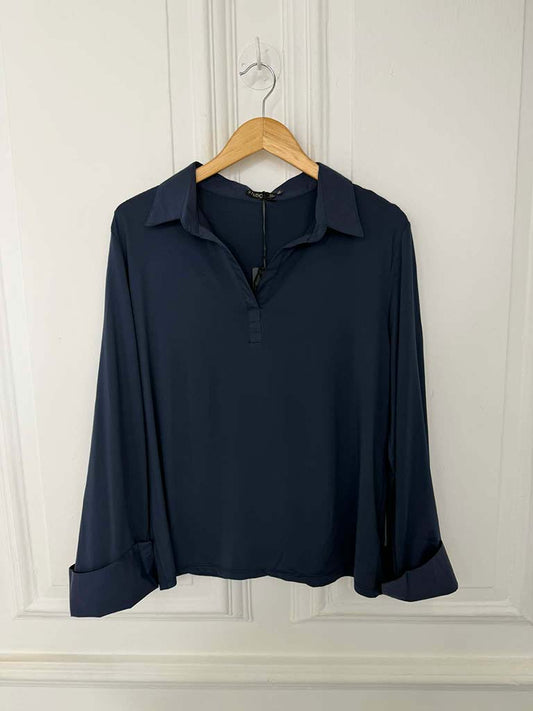 Basic Layering Shirt - Navy