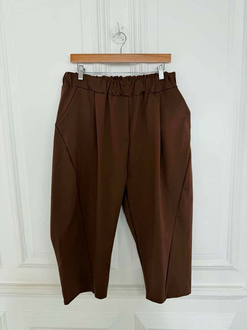 Cocoon Scuba Trousers - Chocolate