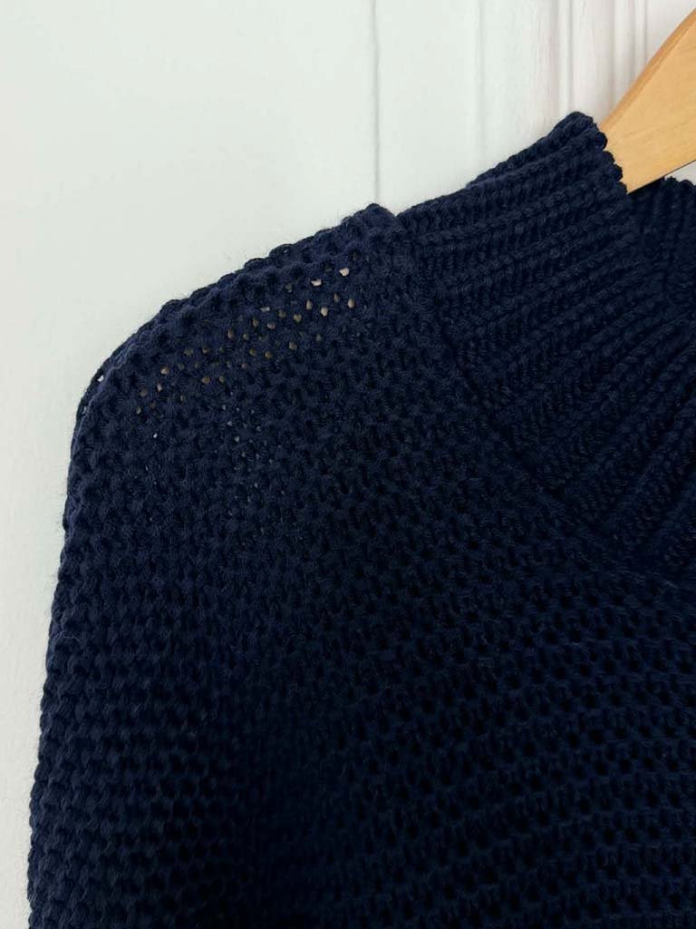 Fisherman Knit - Navy