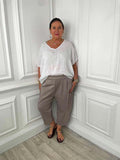 Cocoon Scuba Trousers - Latte