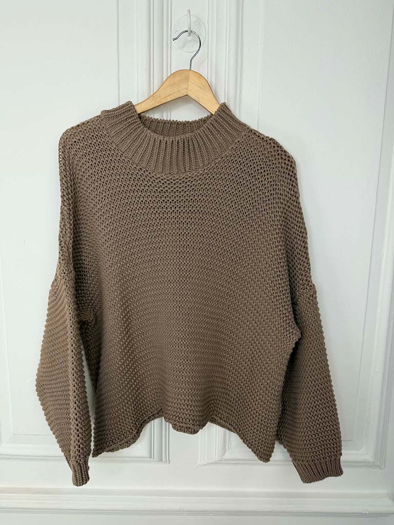 Fisherman Knit - Coffee