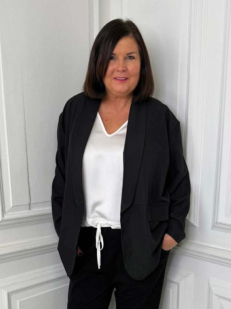 Relaxed Blazer - Black