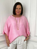 Tie Sleeve Top - Sugar