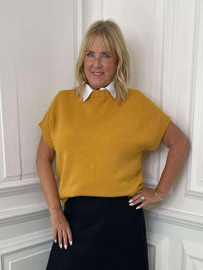 Tank Knit - Mustard