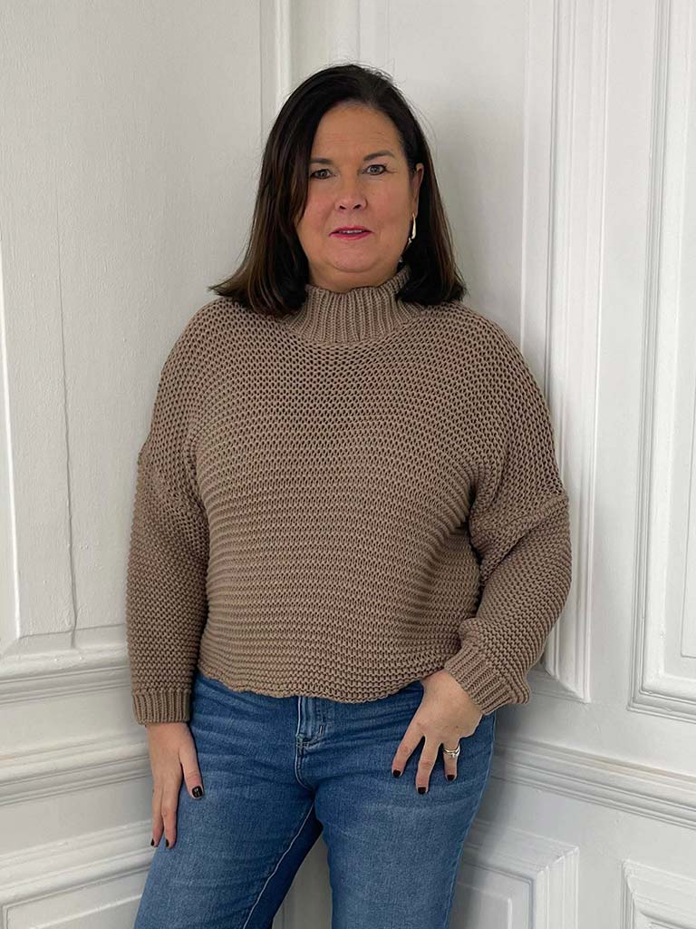 Fisherman Knit - Coffee