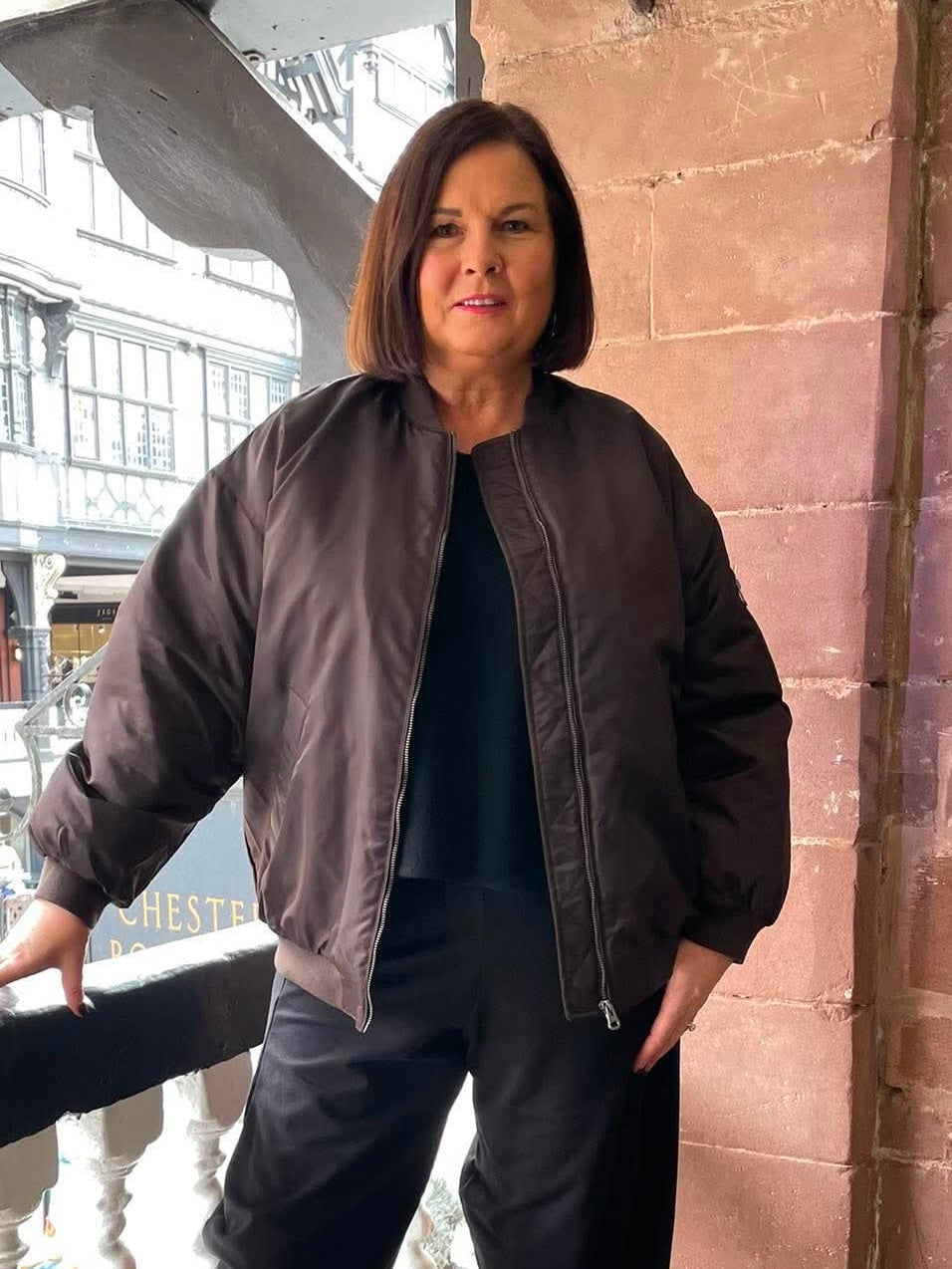 Vero Moda Bomber Jacket - Chocolate