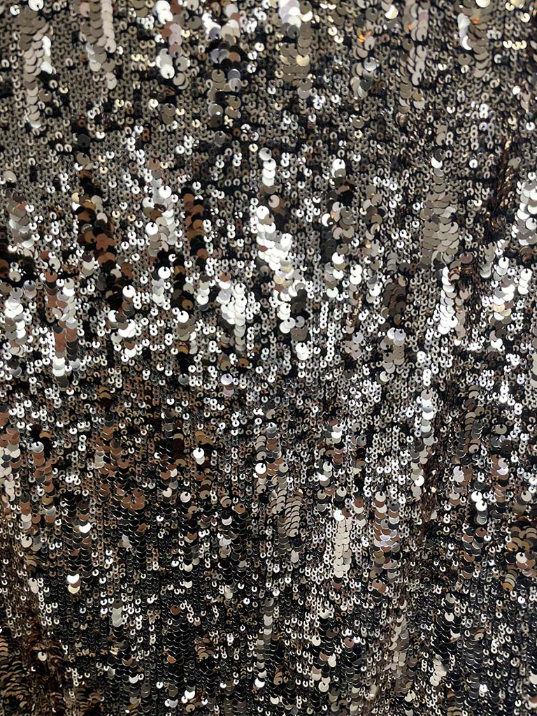 Sequin Vest - Rose Gold