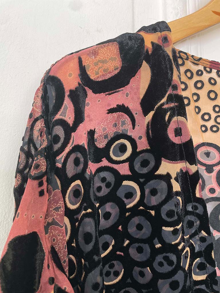 Malissa J Devoré Fringed Throwover