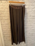 Malissa J Wide Leg Trousers - Chocolate