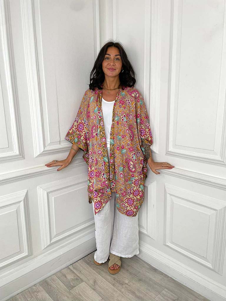 Bohemian Floral Kimono