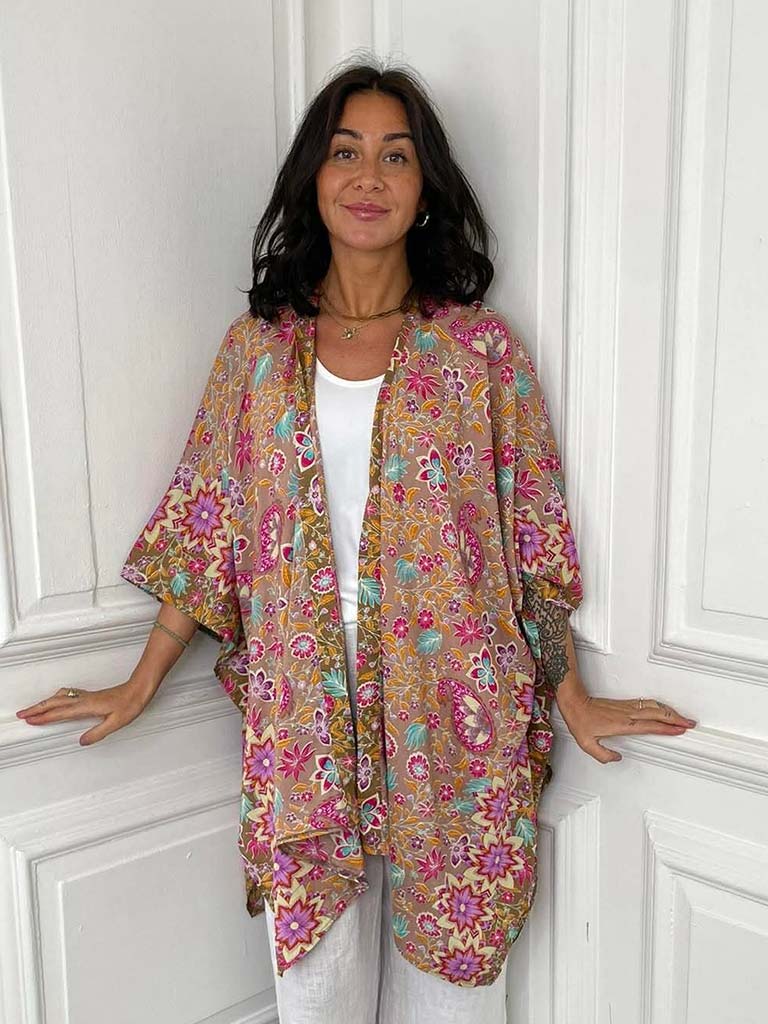 Bohemian Floral Kimono