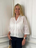Broderie Anglaise Boxy Shirt
