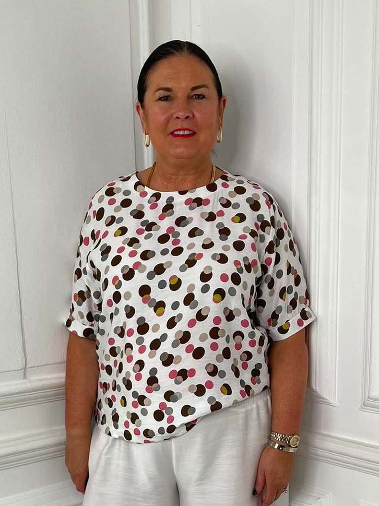 Scattered Dotty Top