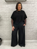 Soya Concept Banu Palazzo Trousers - Black