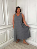Malissa J Stripe Maxi Dress