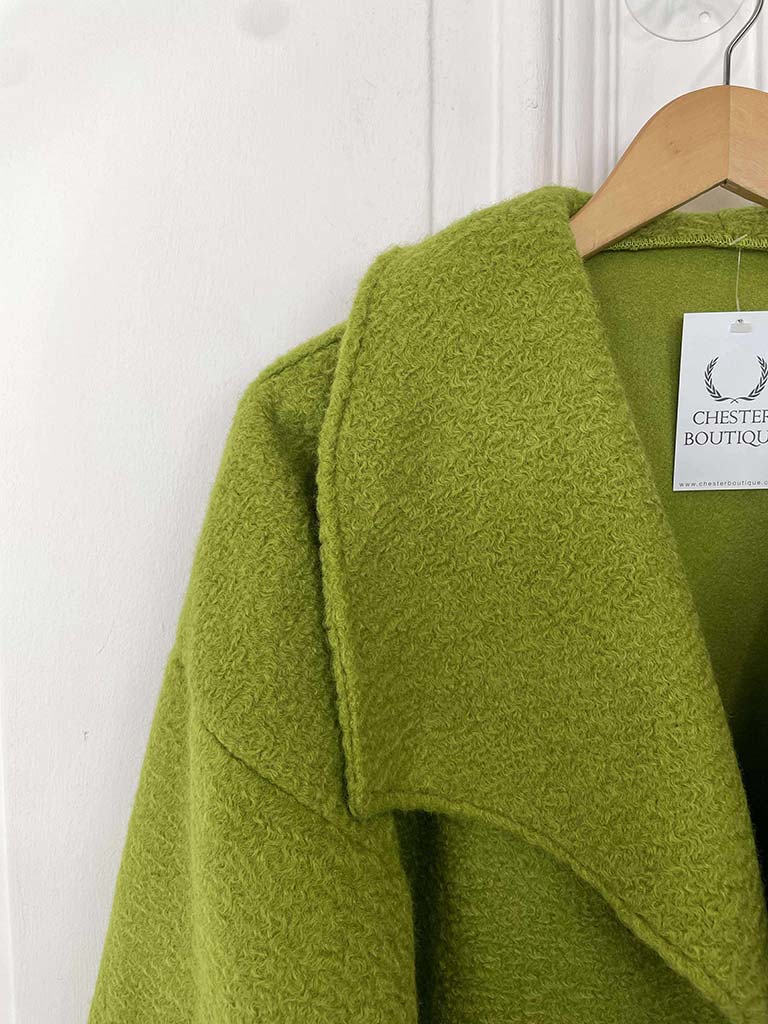 Boucle Jacket - Lime