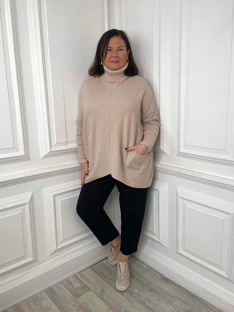 Polo Pocket Knit - Oat