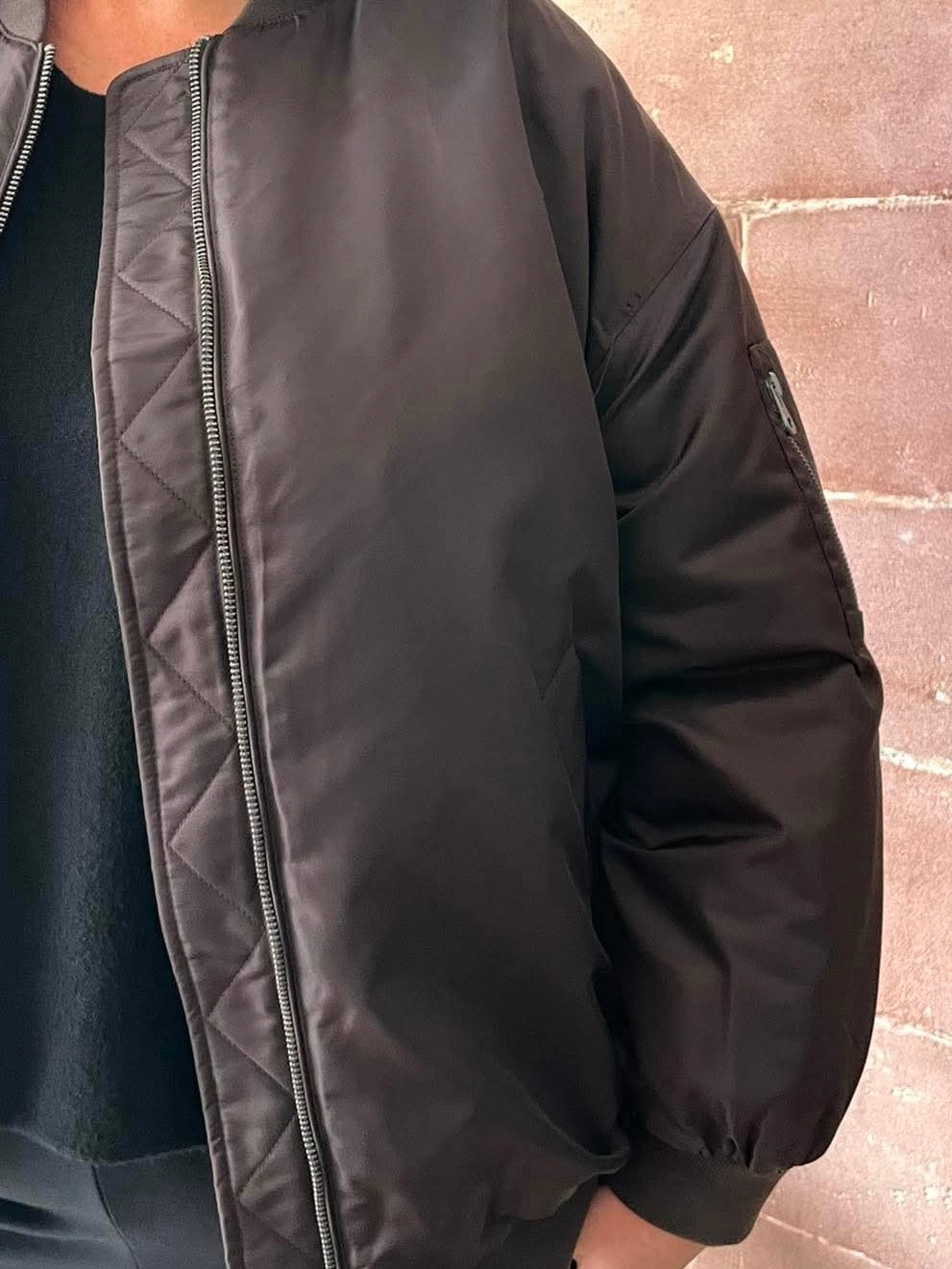 Vero Moda Bomber Jacket - Chocolate