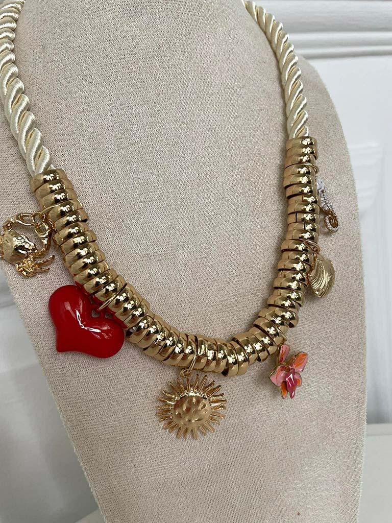 Rope Charm Necklace