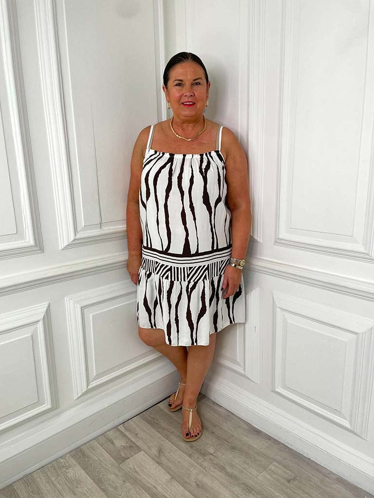 Lightweight Zebra Sundress