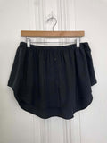 False Shirt Tail - Black