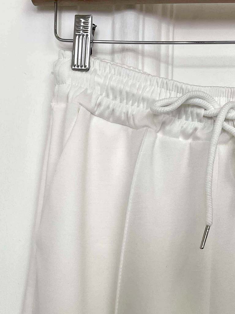 Cocoon Jersey Joggers - Warm White