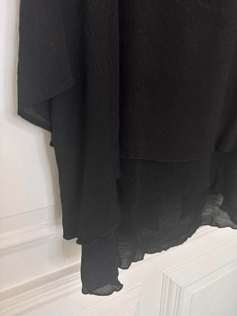 Leggara Layered Top - Black