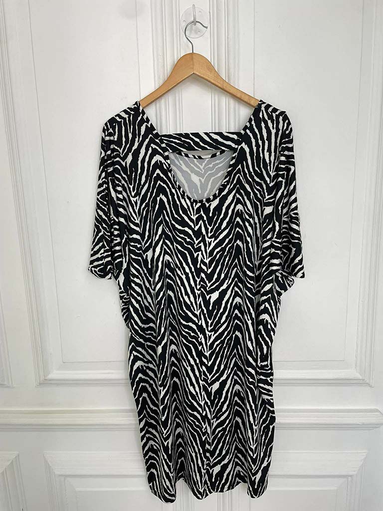 Malissa J T-Bar Jersey Dress - Mono