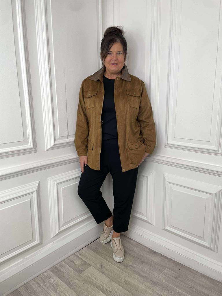 Suedette Barn Jacket